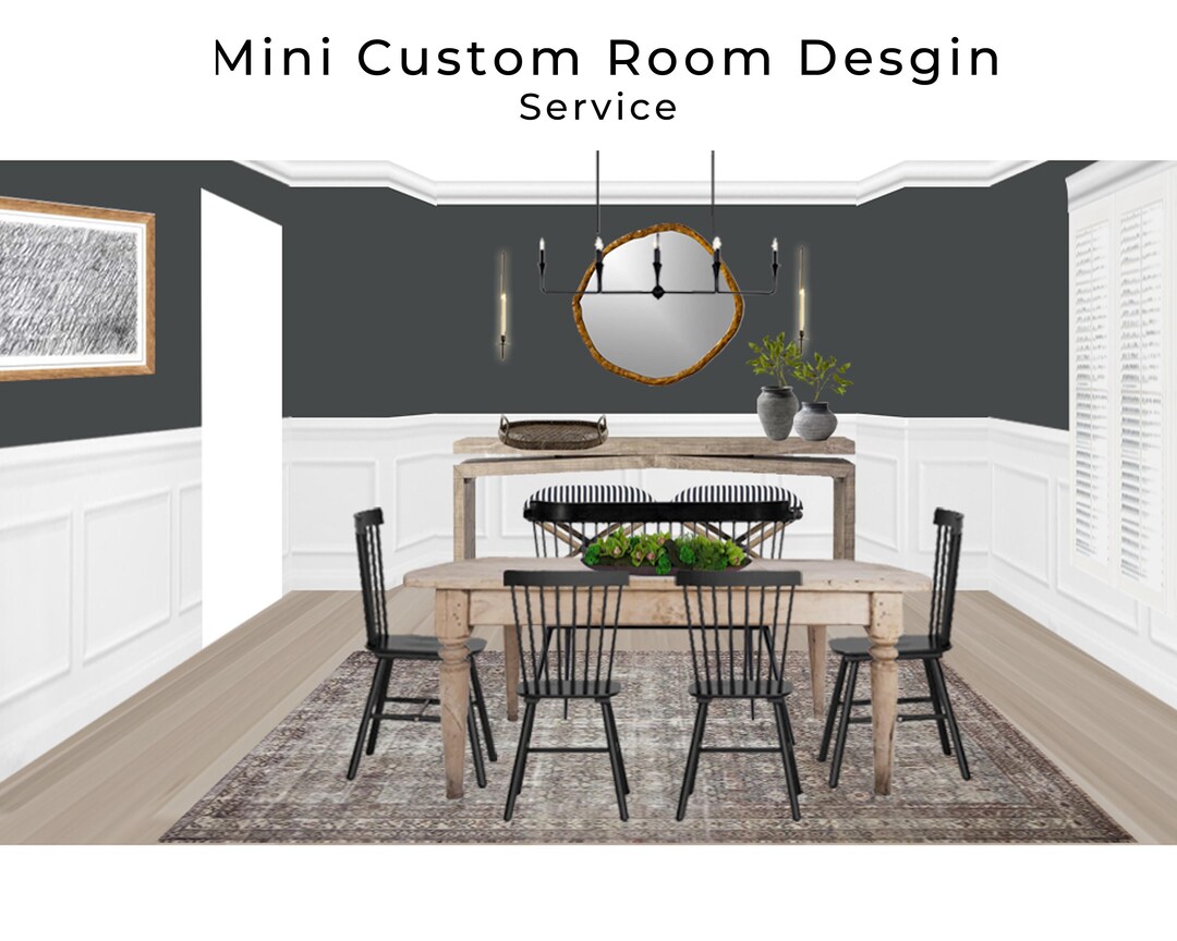 Online Interior Design Services Custom Room Mini Design