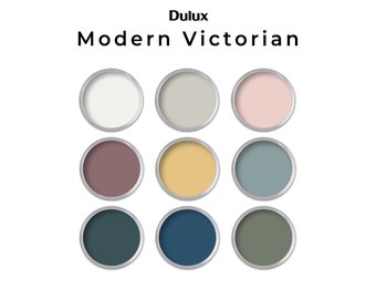 Victorian Dulux Paint Color Palette | Whole House Paint Palette Dulux Canada
