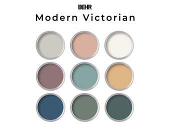 Behr Modern Victorian Paint Color Palette | House Color Palette