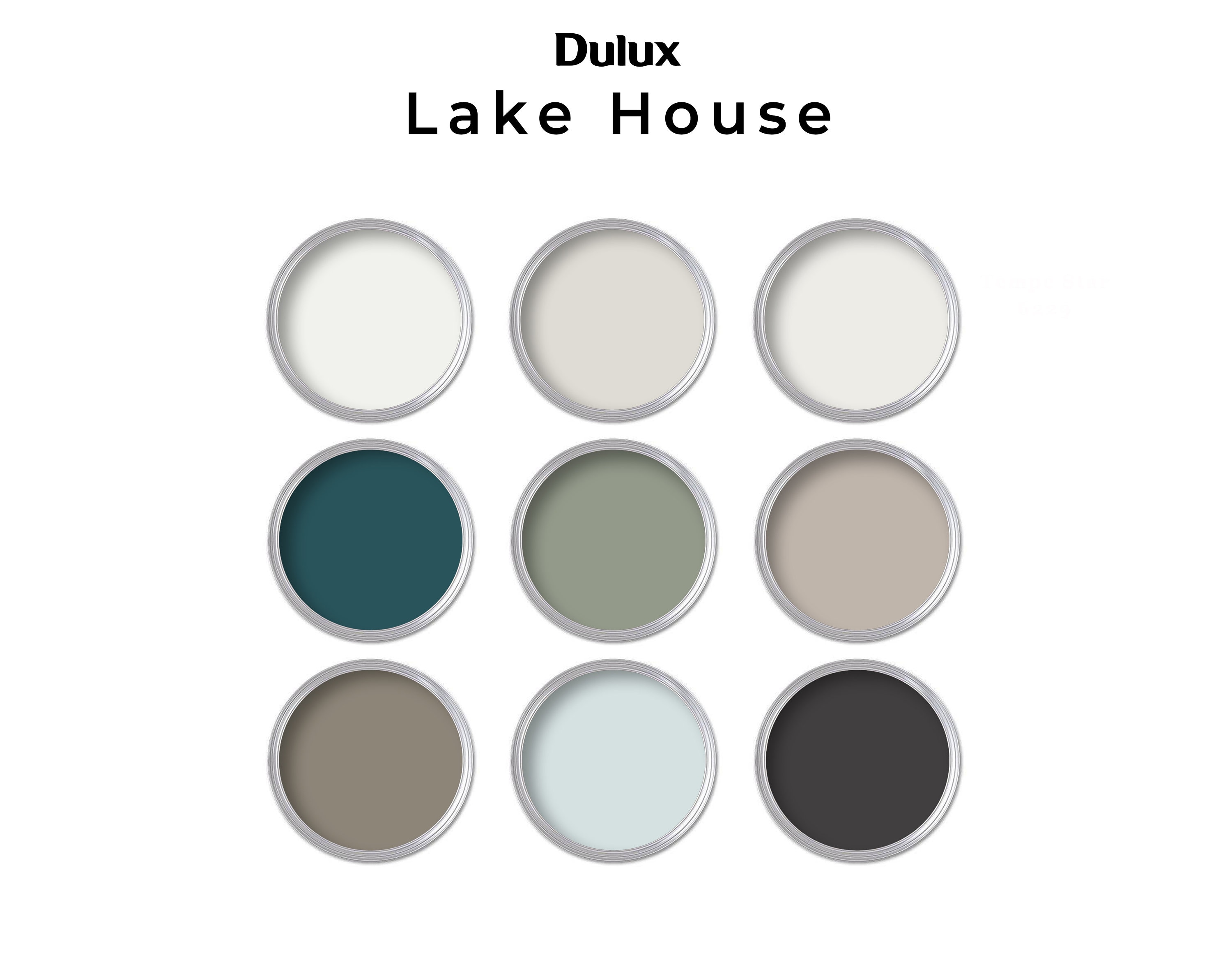Traditional Paint Color Scheme Dulux Paint Palette For Home