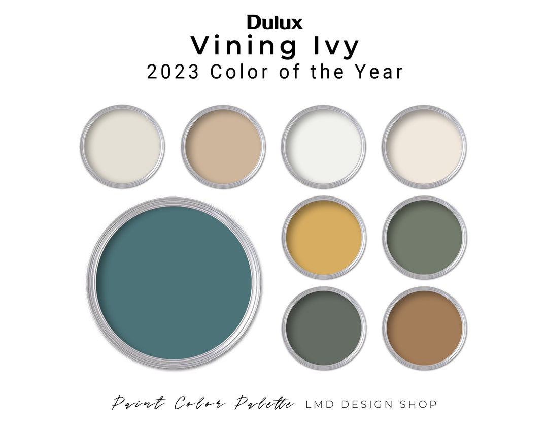 Dulux Vining Ivy Paint Palette 2023 Color Dulux Canada Etsy