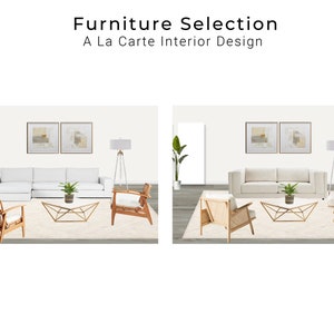Servicio de Diseño de Interiores / Selección de Mobiliario Mood Board
