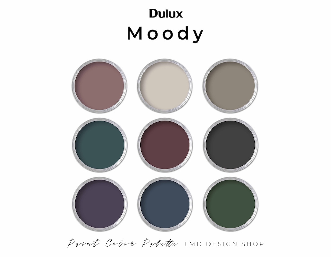 Moody Dulux canadian Color Codes Paint Color Palette Moody Whole House Dulux CA Paint Color