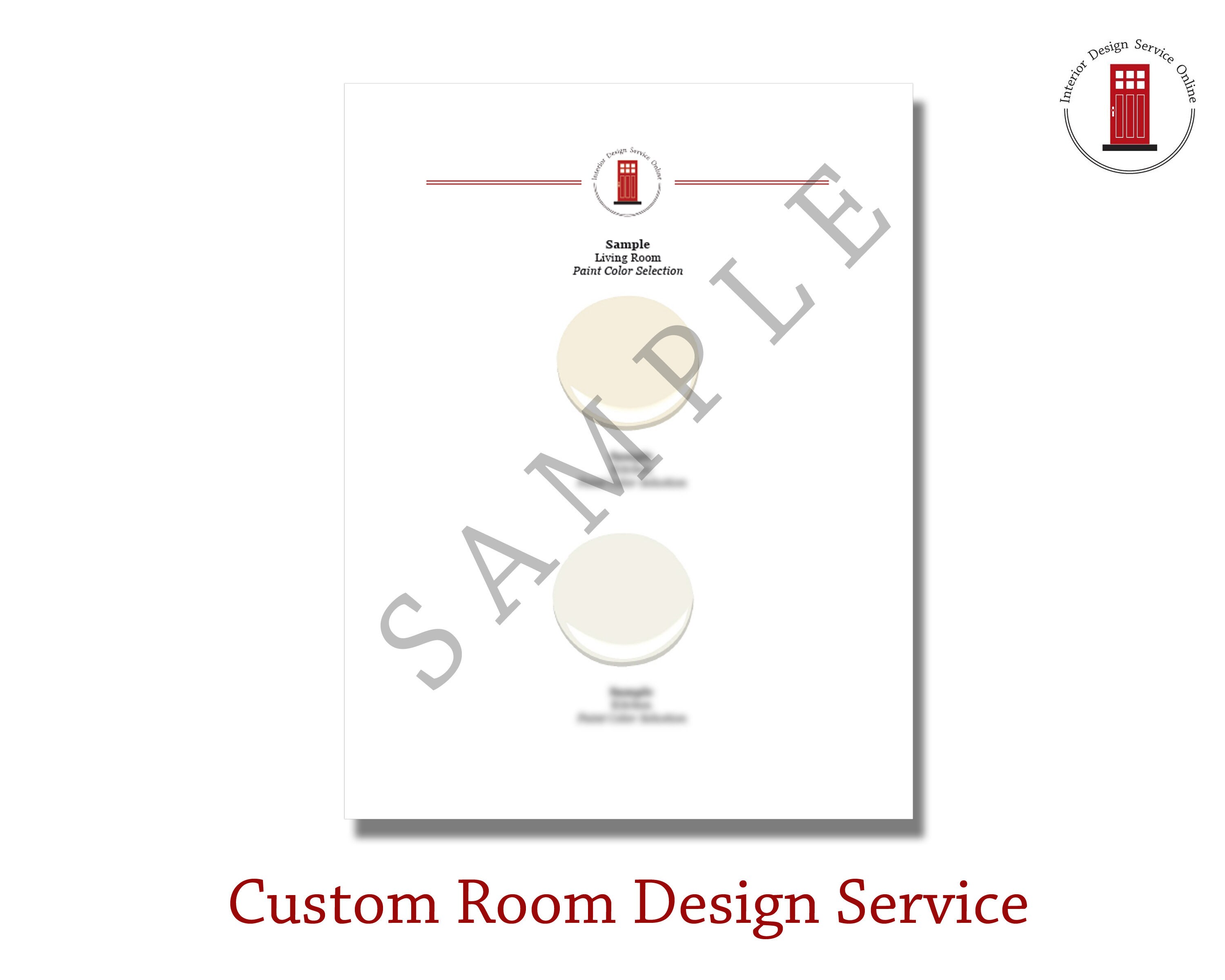 Custom Interior Room Design Online Interior Design Service Etsy