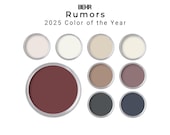 Behr 2025 Color of the Year Rumors Palette | Whole Home Paint Colors