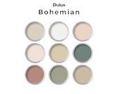Dulux Canada Boho Paint Palette | Bohemian Earthy Interior Colors Whole House