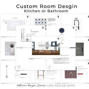 Kitchen or Bathroom Interior Design Service | Custom Room Design ...