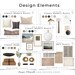 Benjamin Moore Modern Rustic Paint Palette Whole House Paint Color ...