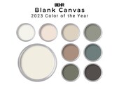 Behr Blank Canvas Paint Palette 2023 Color of the Year | Whole House Paint Color Palette