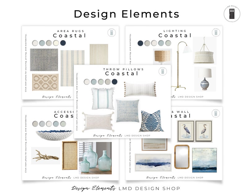 Coastal Valspar Paint Color Palette Whole House Paint Palette - Etsy