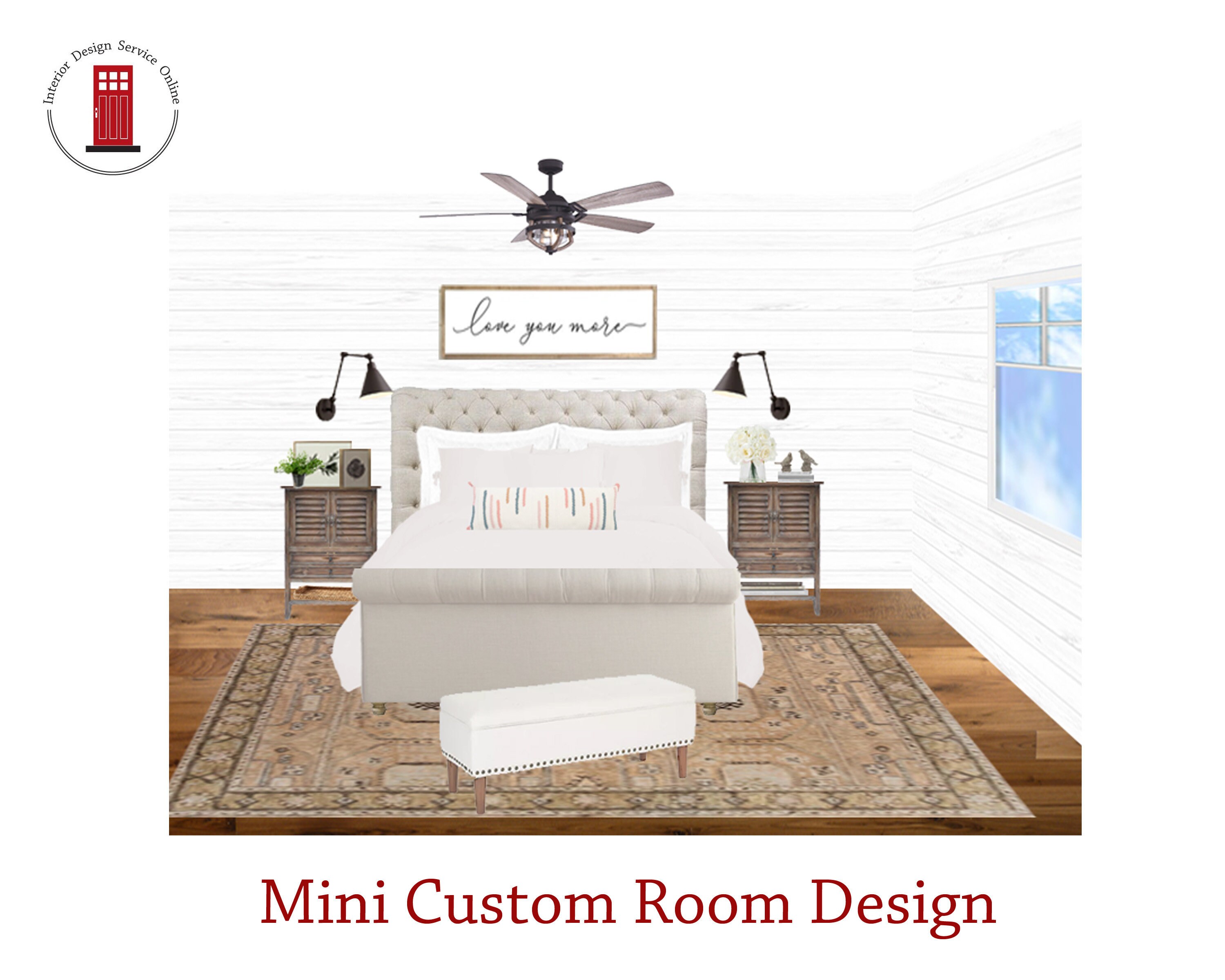 Home Design Interior Design Services E-Design Room | Etsy