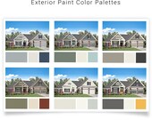 Brick Exterior Paint Colors | Red Brick House Color Combinations