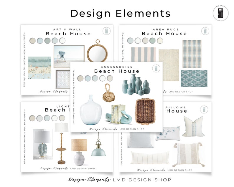 Beach House Behr Paint Color Palette Behr Whole House Paint Etsy