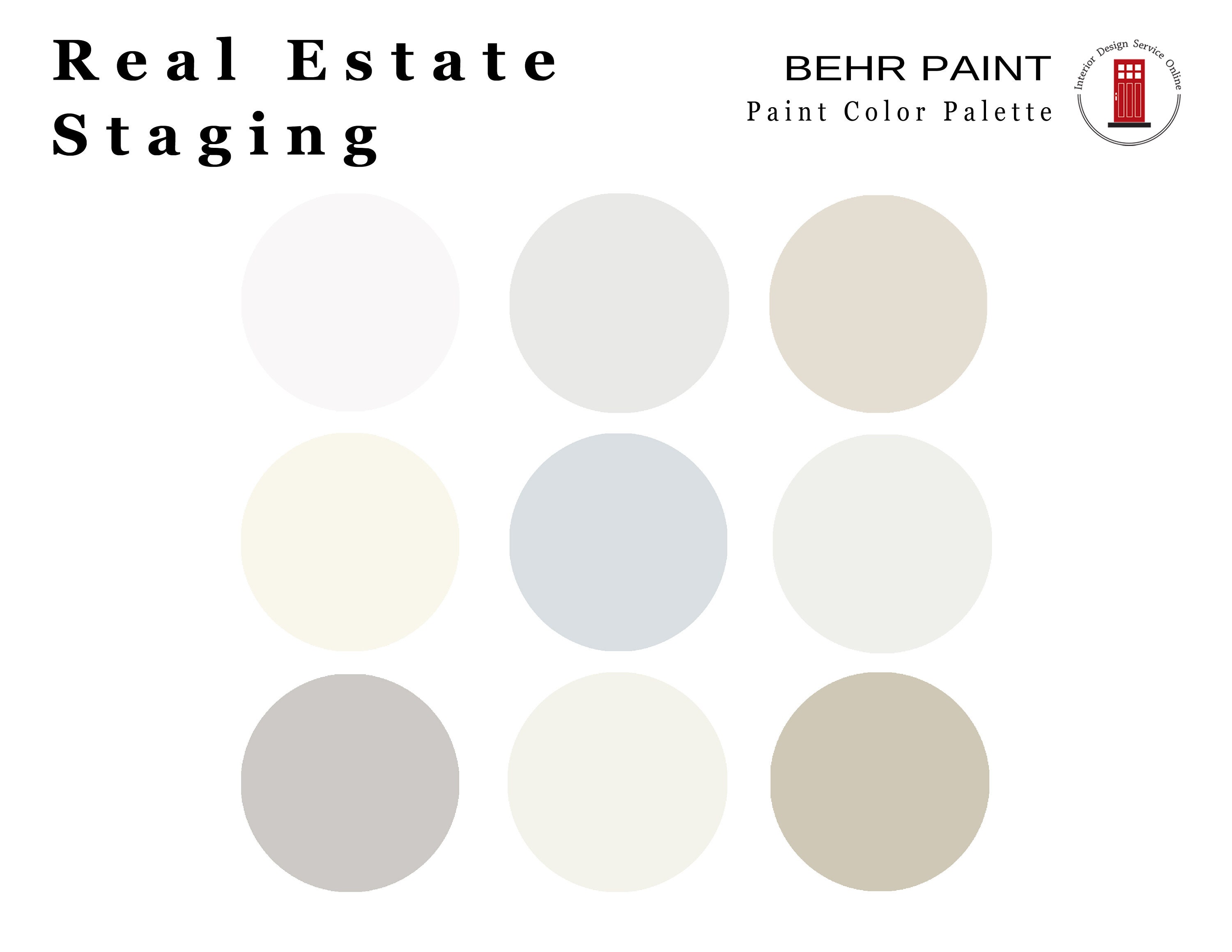 Real Estate Staging Paint Colors Home Re sale Paint Scheme ...