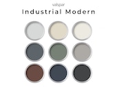 Valspar Industrial Modern Paint Palette | Whole House Paint Color Palette