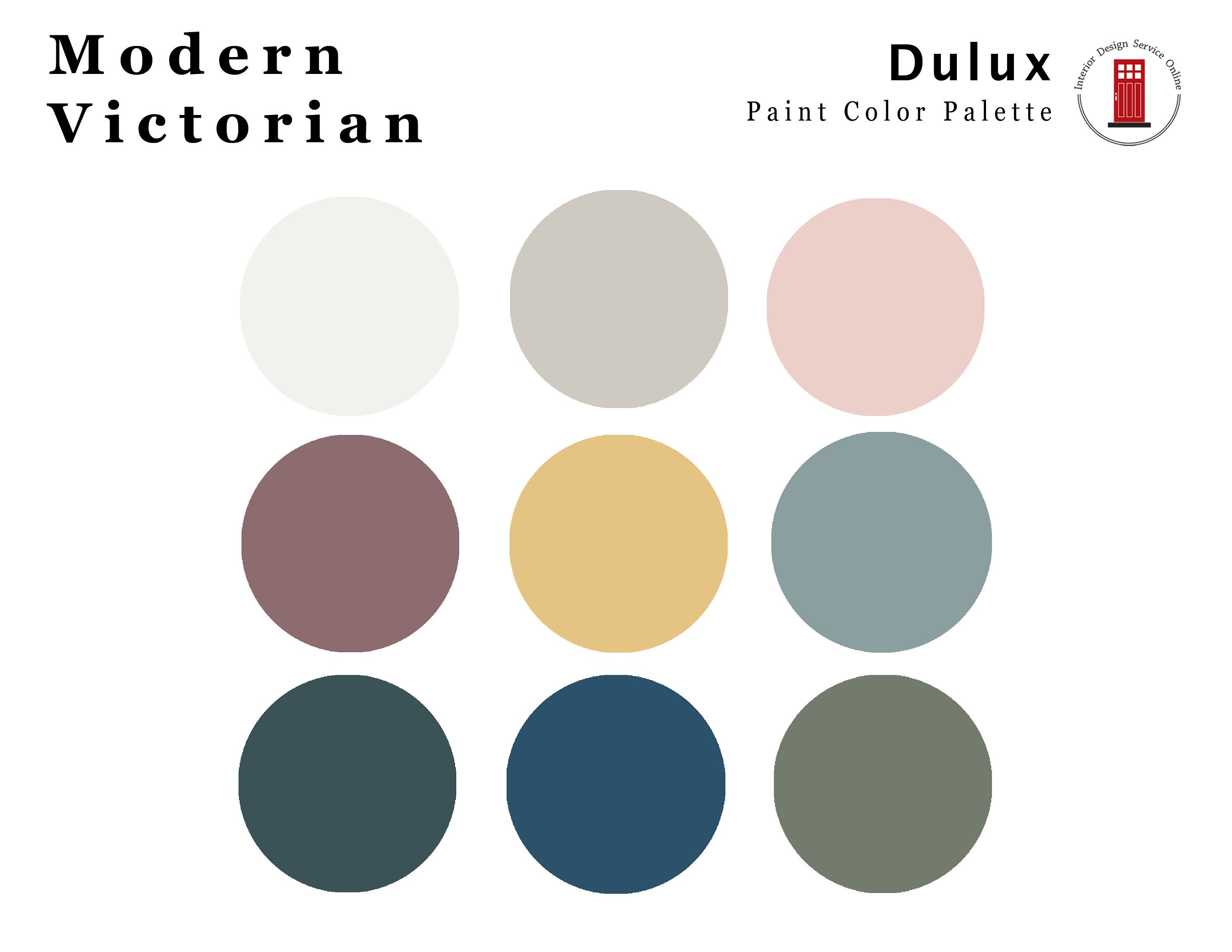 Victorian Paint Color Schemes Interior