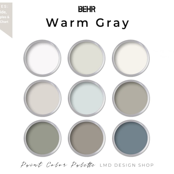 Dove Gray Paint Behr Color Etsy