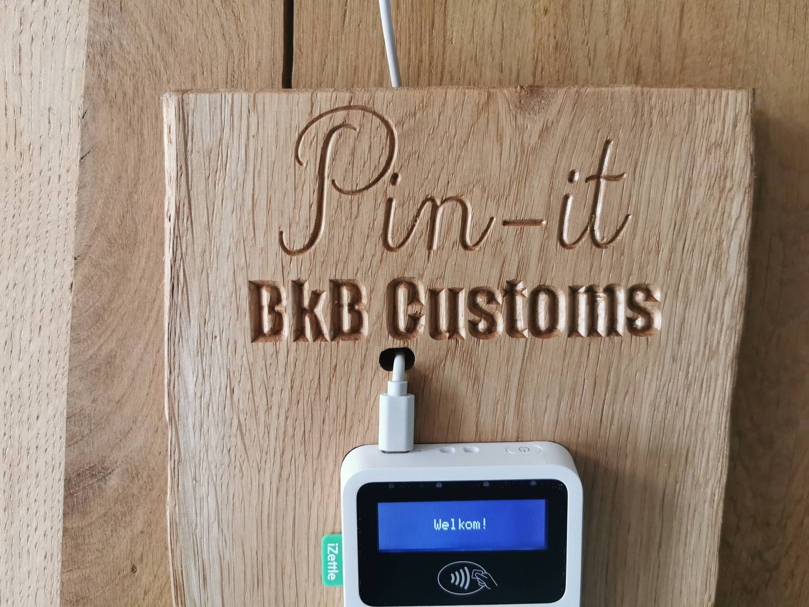 Holder for izettle zettle reader 2. De Pinit van BkB Customs Etsy