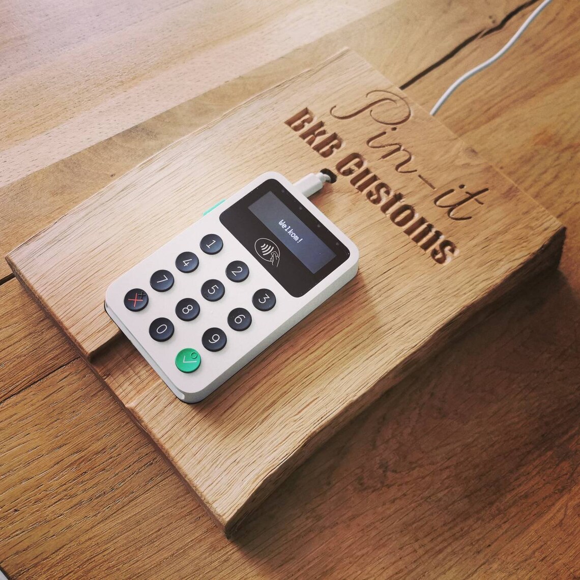 Holder for izettle zettle reader 2. De Pinit van BkB Customs Etsy