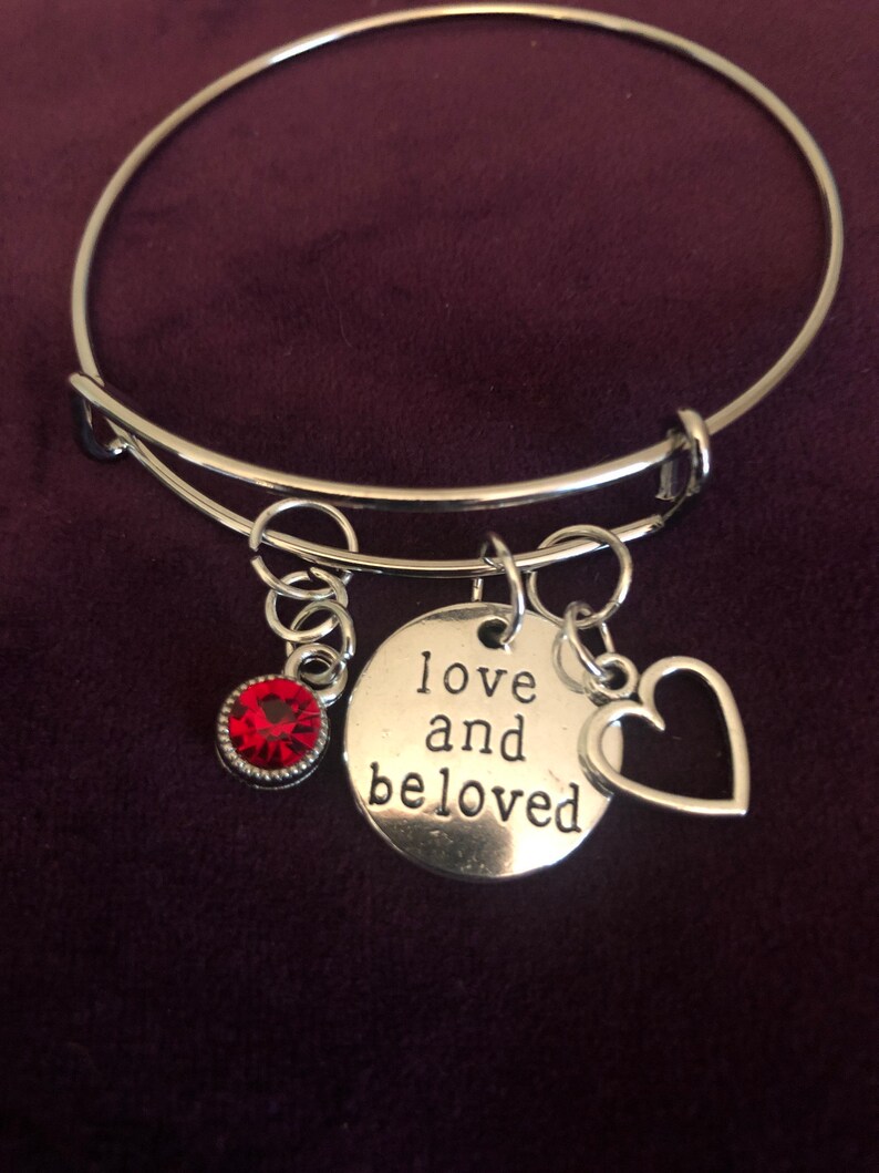 Love Bangle Charm Bracelet