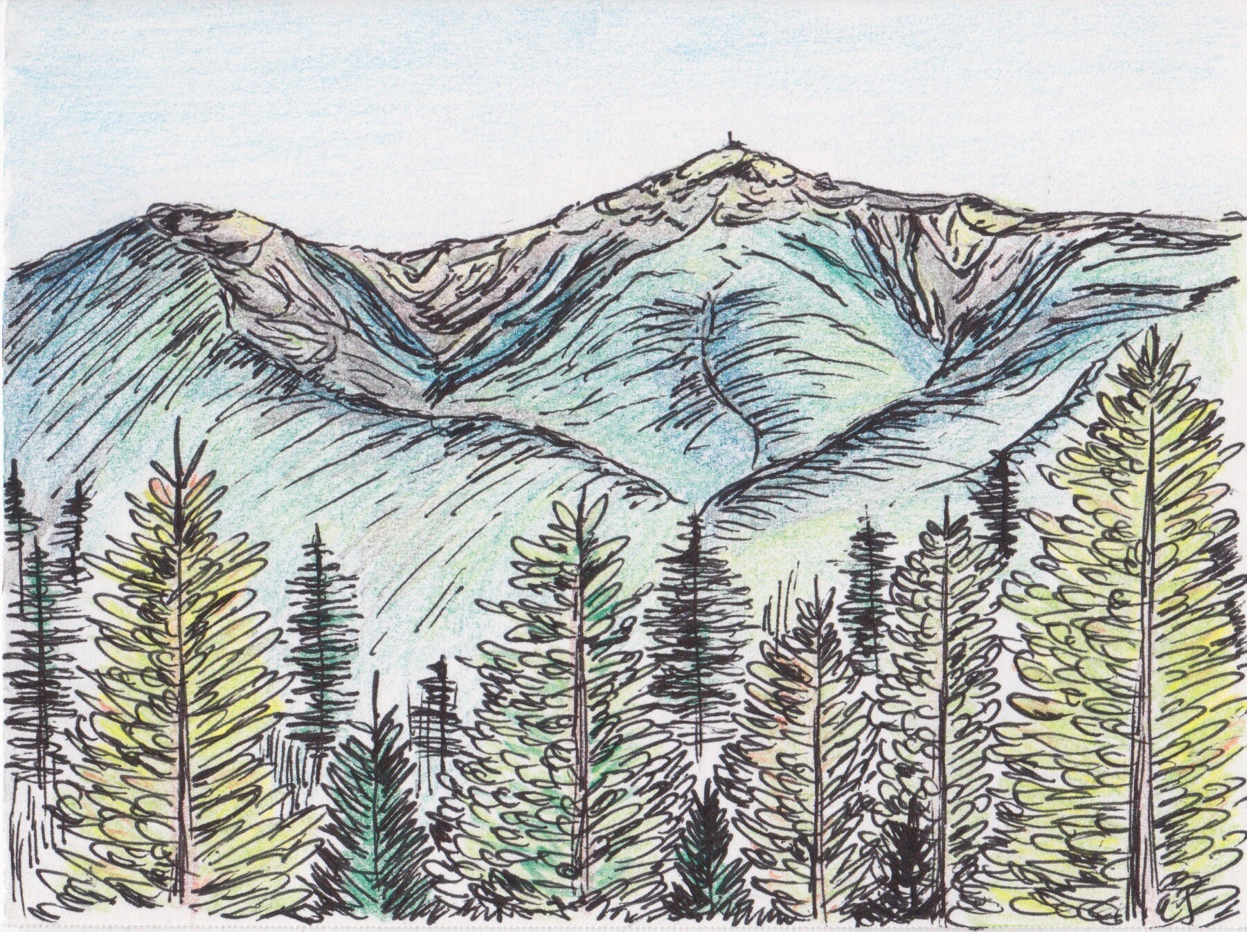 Mt. Washington Poster - Etsy