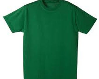 Green tee shirt - test