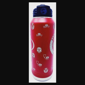 San Francisco 49ers 20 Oz, 32 Oz. or 40 Oz. Custom Water Bottle image 5