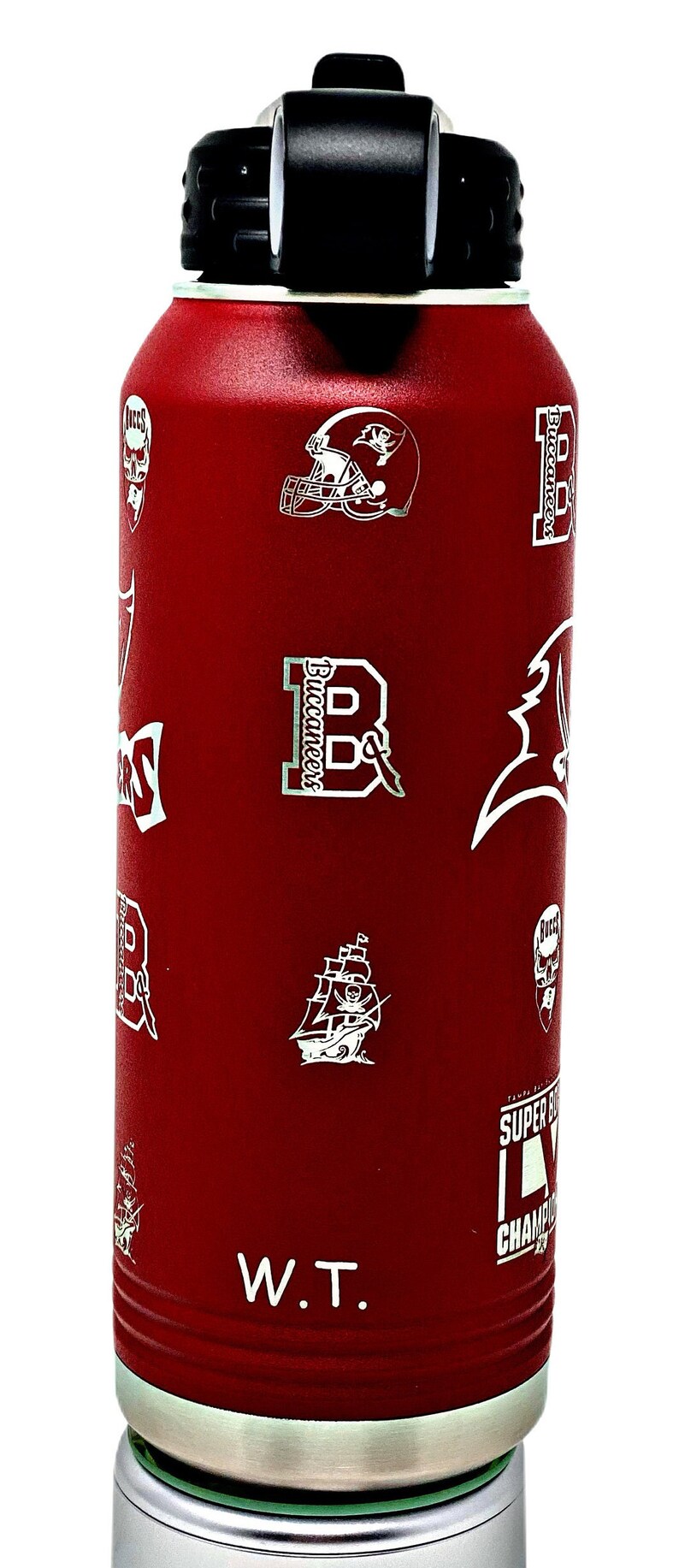 Tampa Bay Buccaneers Custom 20 Oz, 32 Oz or 40 Oz Stainless Steel ...
