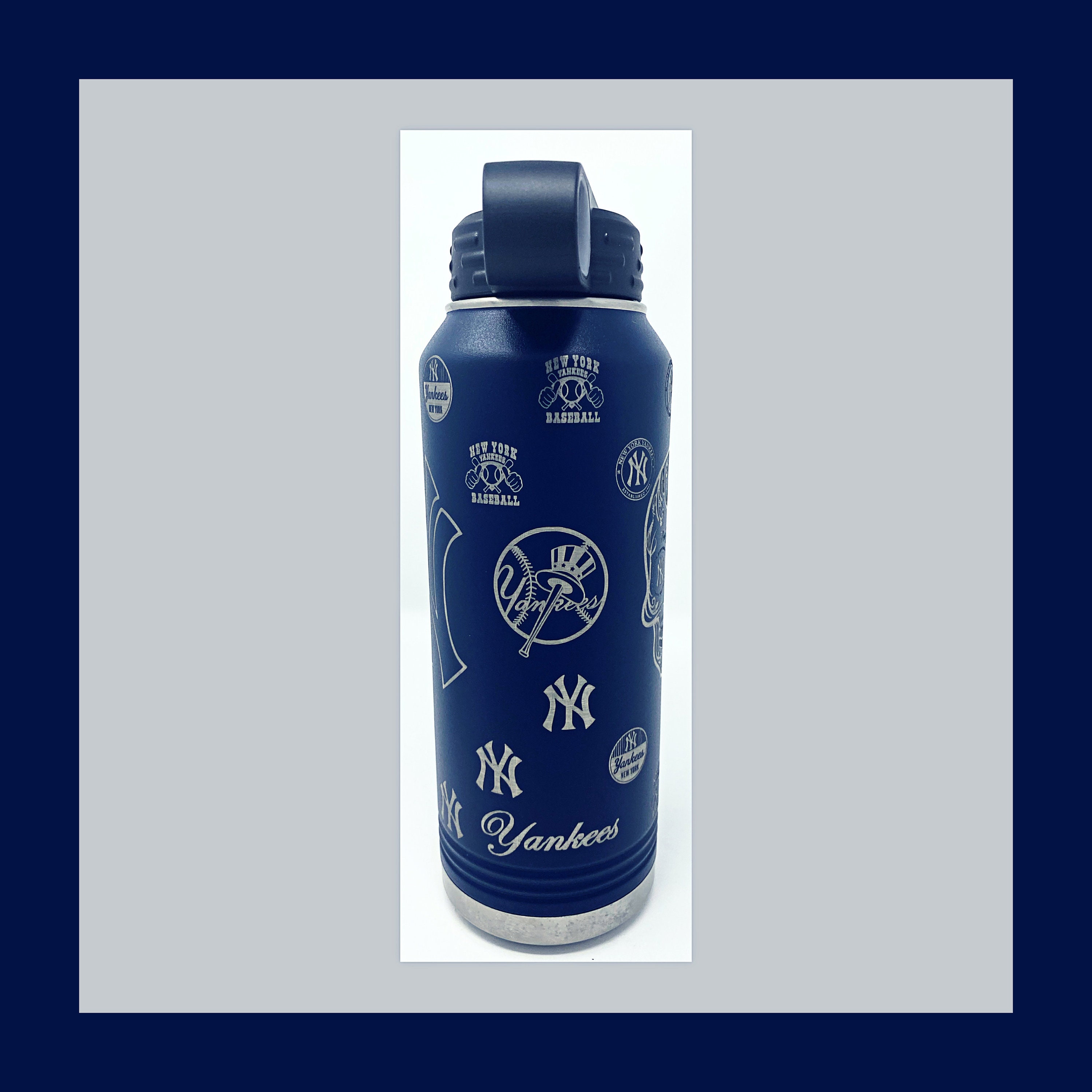 NY Yankees 20 Oz, 32 Oz, or 40 Oz. Water Bottle - Etsy