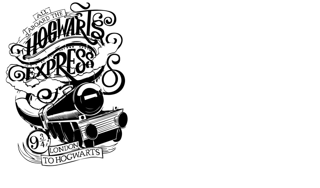 Hogwarts Express SVG File - Etsy