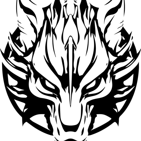 Fenrir SVG Datei