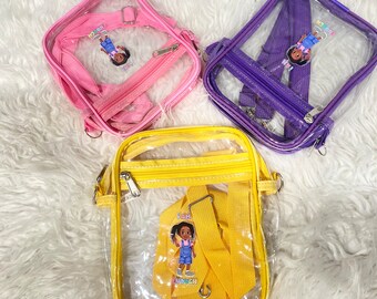 Clear Bobbie Crossbody Bag (clear bag stadium approved)