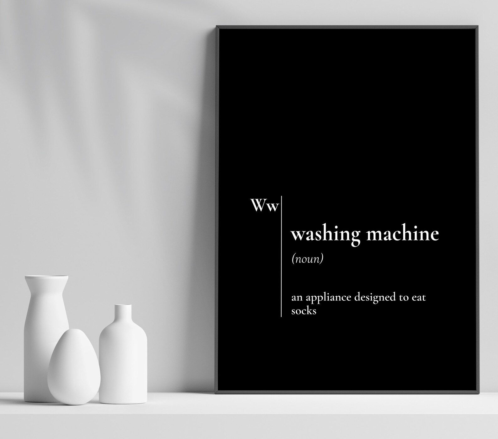 Funny Laundry Room Décor Funny Washing Machine Definition - Etsy