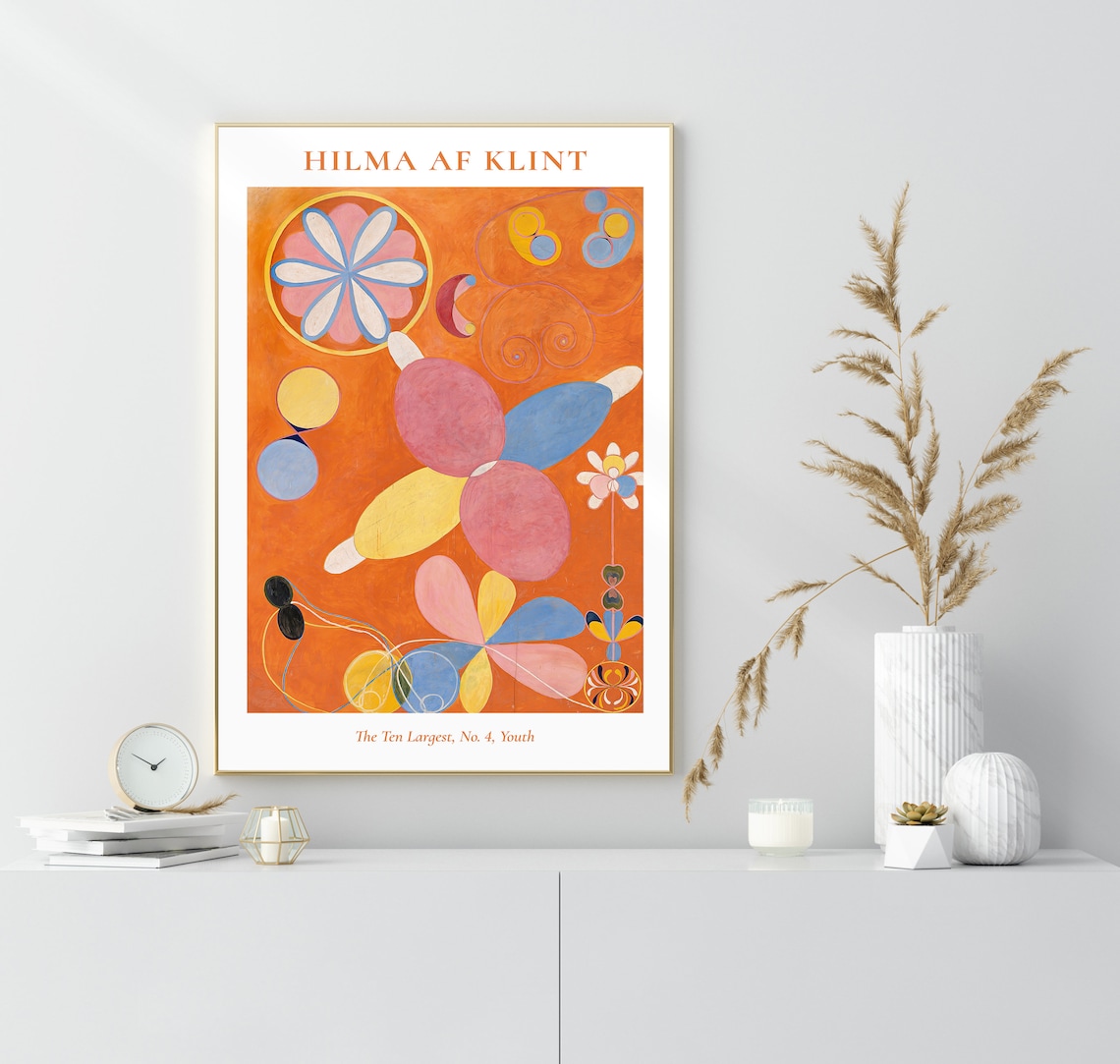 Hilma Af Klint Print Abstract Printable Wall Art Eclectic Etsy UK