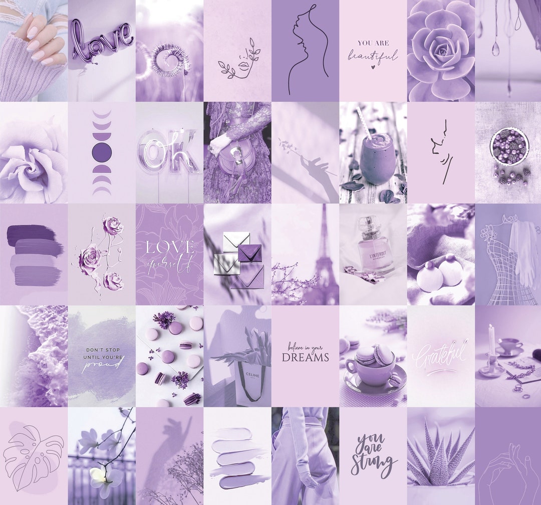 Buy 120pcs Pastel Purple Lavender Photo Collage Kit Aesthetic Online in India - Etsy Buy 120pcs Pastel Purple Lavender Photo Collage Kit Aesthetic Online in India - Etsy