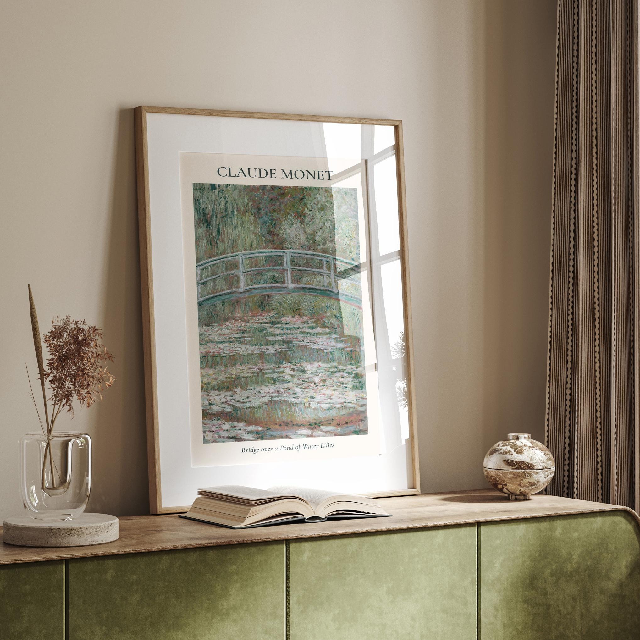 Monet, Cézanne, Klimt Art Prints Set: Vintage Impressionist