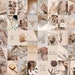 Beige Boujee Collage Kit Aesthetic #1, Beige Photo Wall Collage Set, Dorm Picture Wall, Trendy Teen Girl Room Decor, DIGITAL DOWNLOAD 80PCS 