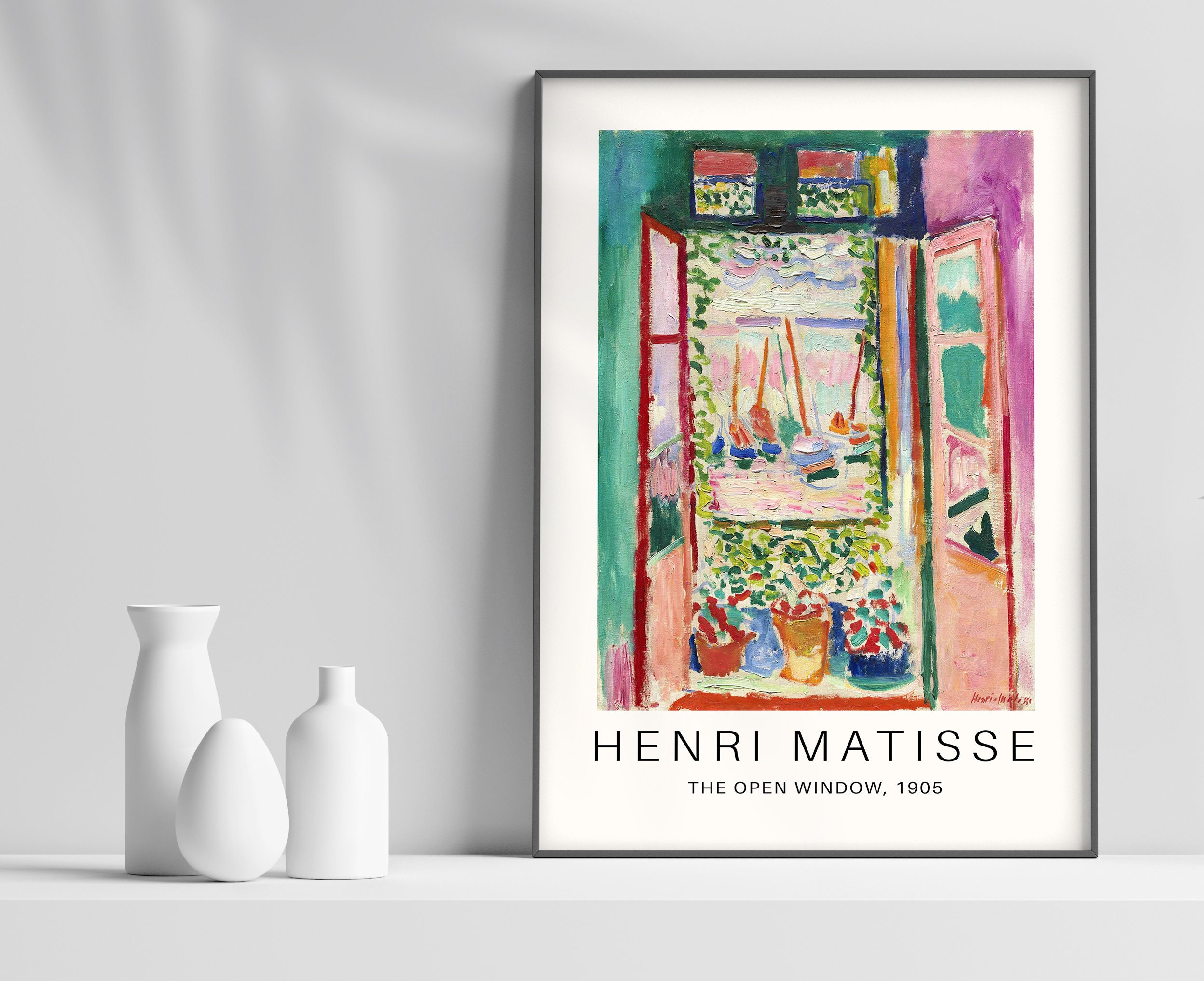 Matisse Art Exhibition Posters: Eclectic Gallery Wall Set
