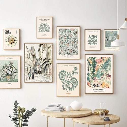 Vintage Gallery Wall Set MEGA Bundle Eclectic Gallery Wall Etsy Australia