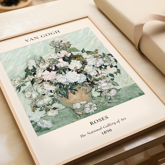 Vintage Green Gallery Wall Art Prints: Eclectic Exhibition Posters