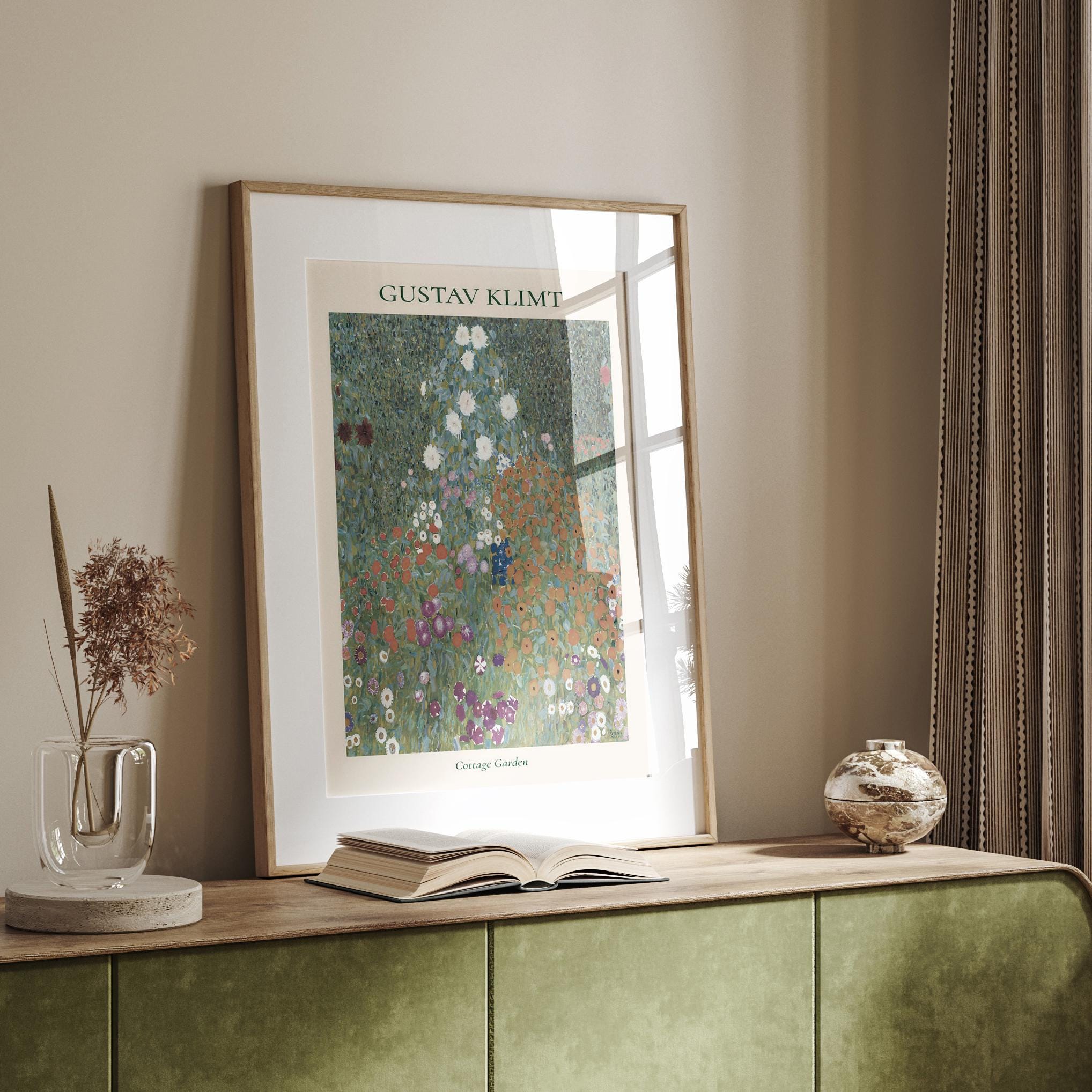 Monet, Cézanne, Klimt Art Prints Set: Vintage Impressionist