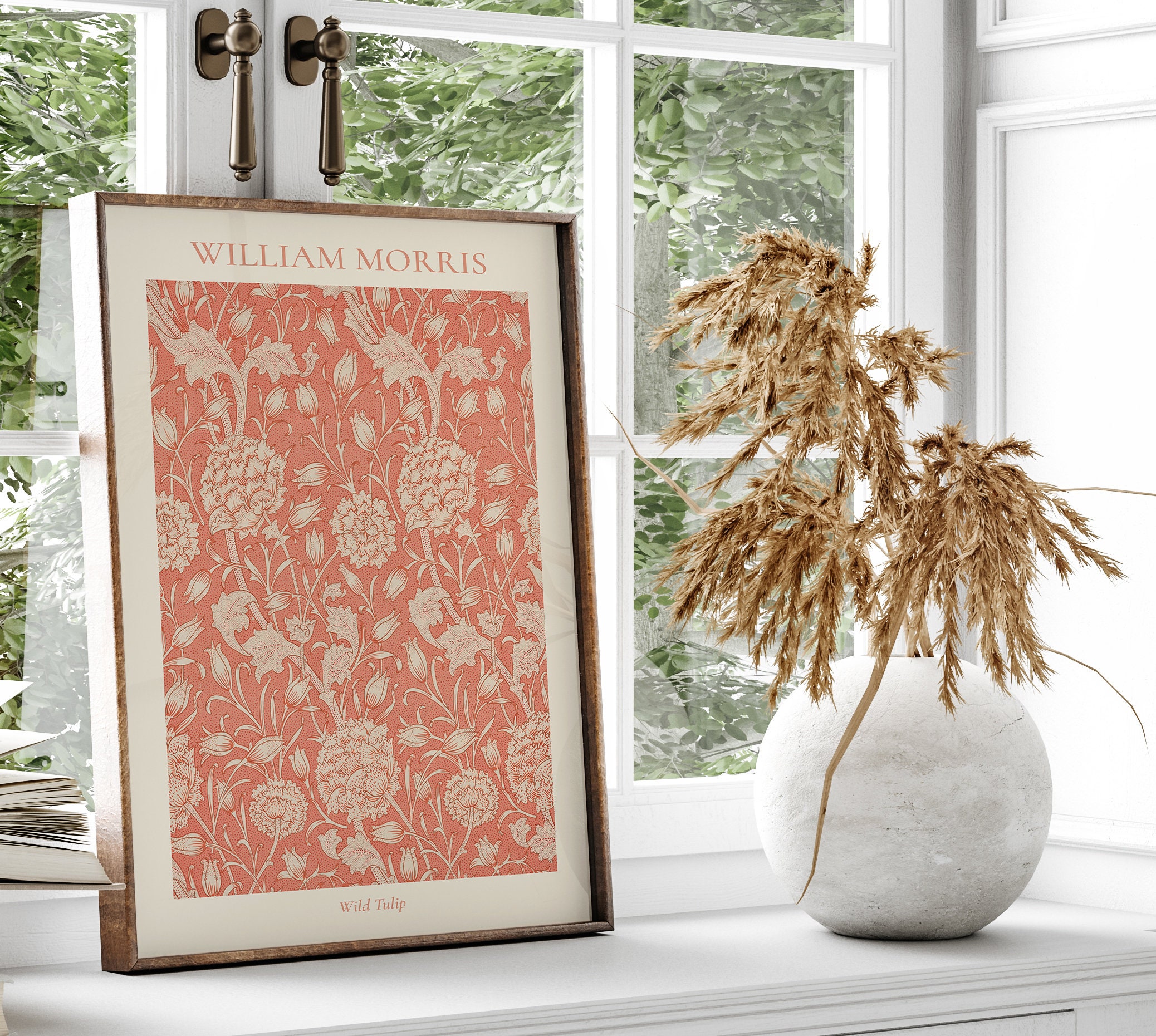 William Morris Print Set: Textile Gallery Wall Art (digital