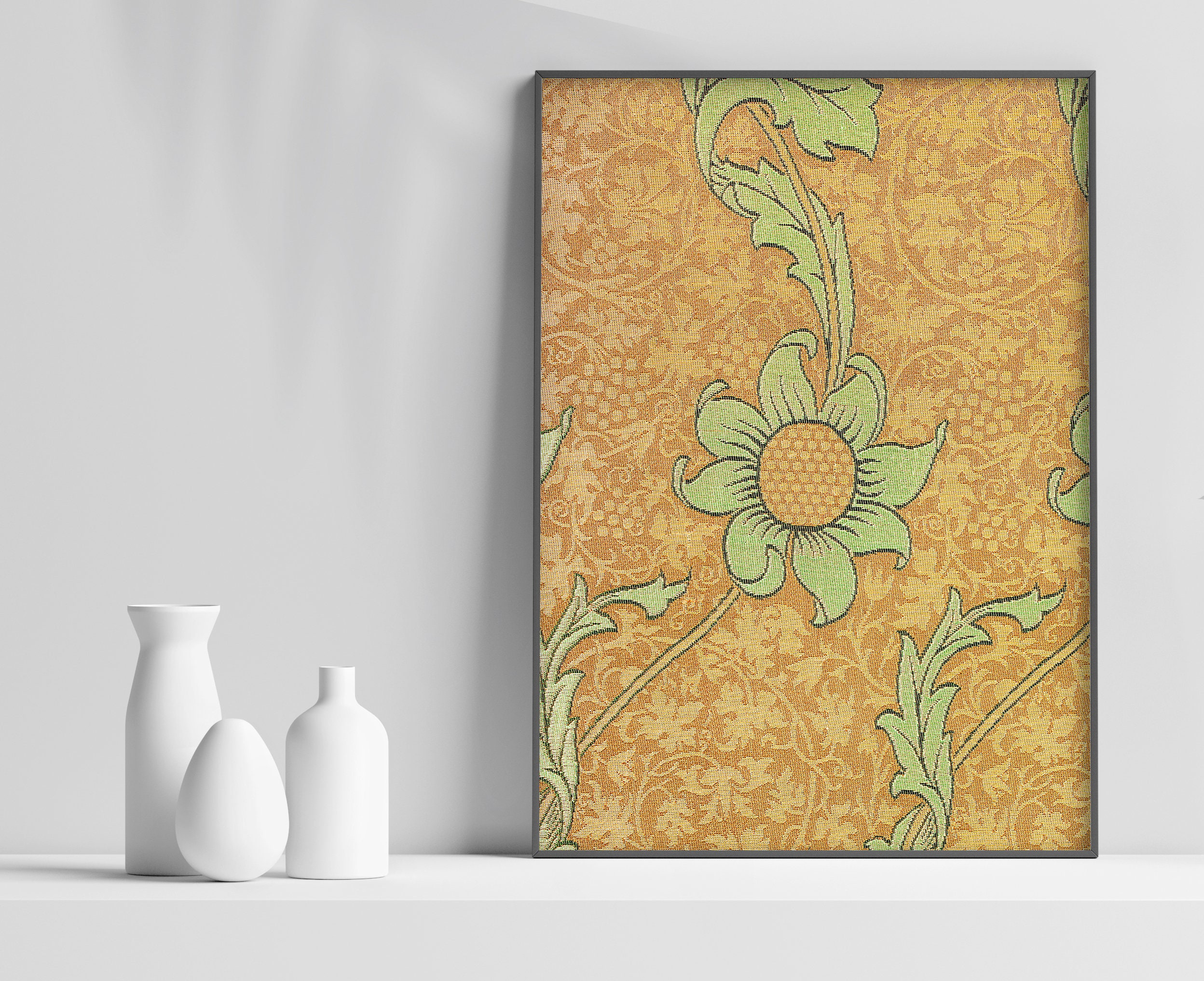 William Morris Gallery Wall Art Set: Vintage Floral Prints (digital ...