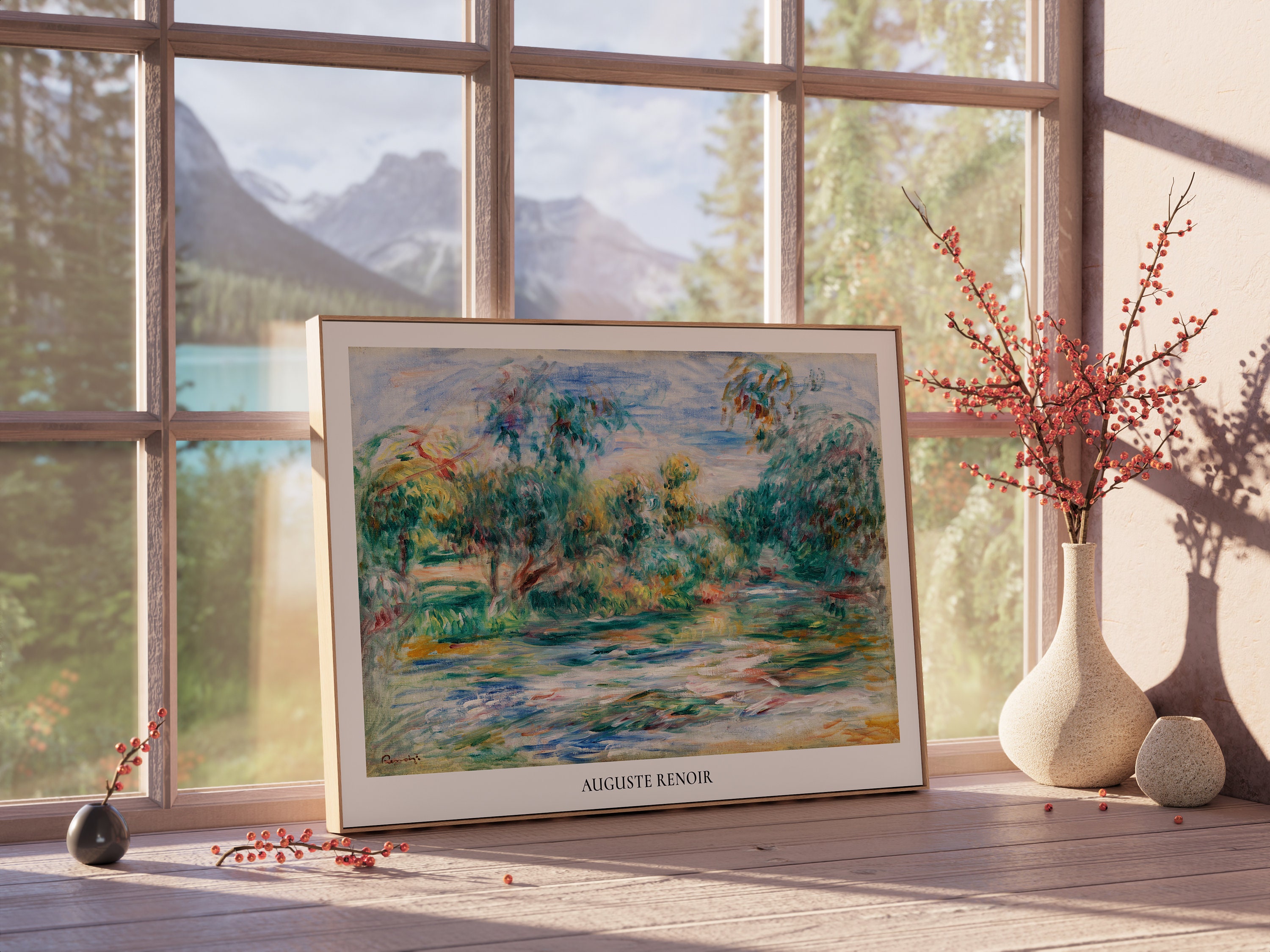 Blue Gallery Wall Set Prints Eclectic Maximalist Decor