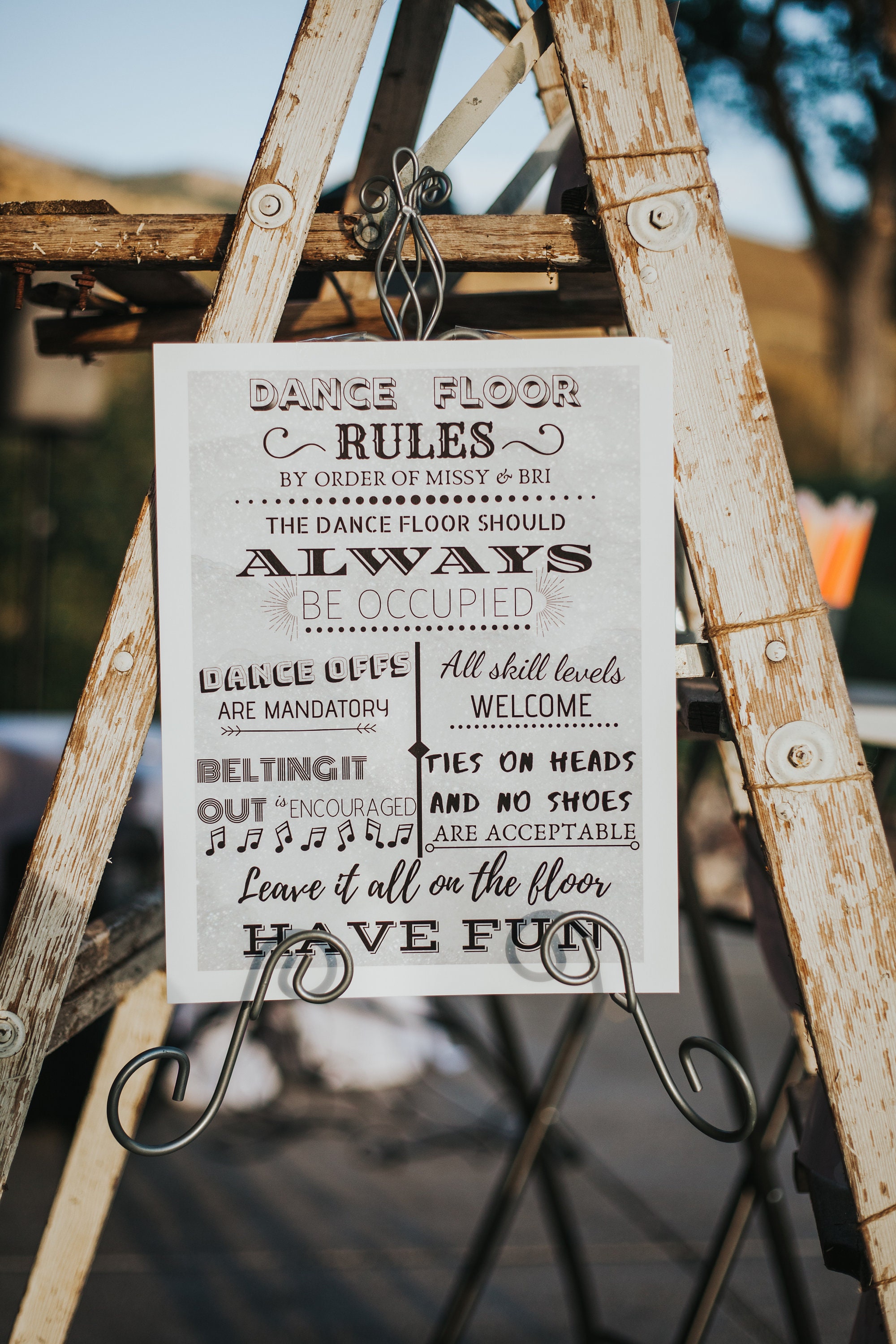 Dance Floor Sign - Etsy