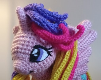 My Little Pony princess Cadance | The Highest Quality Hand Made Crochet Stuffed Animal and Amigurumi Doll gifts for Kids and Pony Fans!