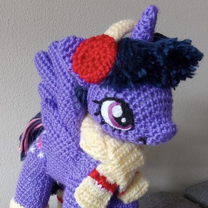 My Little Pony Winter Twilight Sparkle | The Highest Quality Hand Made Crochet Stuffed Animal and Amigurumi Doll gifts for Kids
