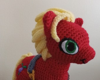 My Little Pony Sprout Cloverleaf G5 | The Highest Quality Hand Made Crochet Stuffed Animal and Amigurumi Doll gifts for Kids and Pony Fans!