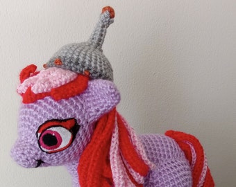 My Little Pony Sugar Moonlight | The Highest Quality Hand Made Crochet Stuffed Animal and Amigurumi Doll gifts for Kids and Pony Fans!