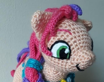 My Little Pony Sunny Starscout G5 | The Highest Quality Hand Made Crochet Stuffed Animal and Amigurumi Doll gifts for Kids and Pony Fans!